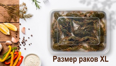 Живые раки (5-7 шт./500 гр.)