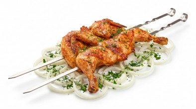 Цыплёнок на мангале (целый)